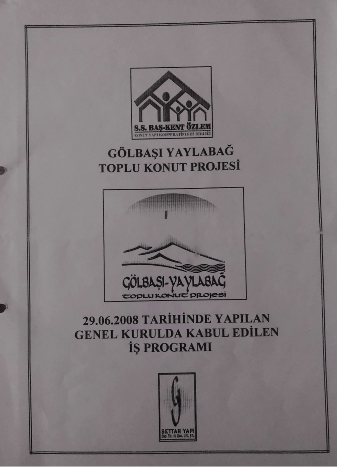 29.06.2008 tarihli onaylanan İş Programı